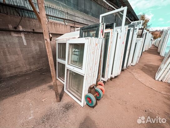 Пластиковые Окна и двери пвх бу