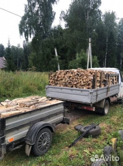 Дрова дубовые колотые