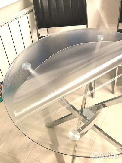 Гибкое стекло на стол, любые формы и размеры