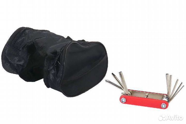 Сумка Вело на раму двойная перекидная 12x18, 5x5 +