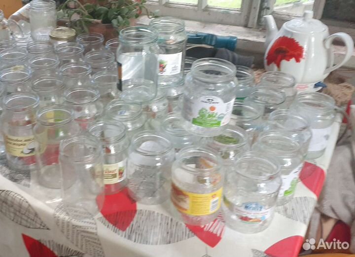 Банка стеклянная для консервирования