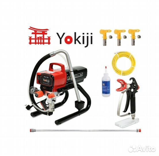 Окрасочный аппарат Yokiji 120 для покраски стен