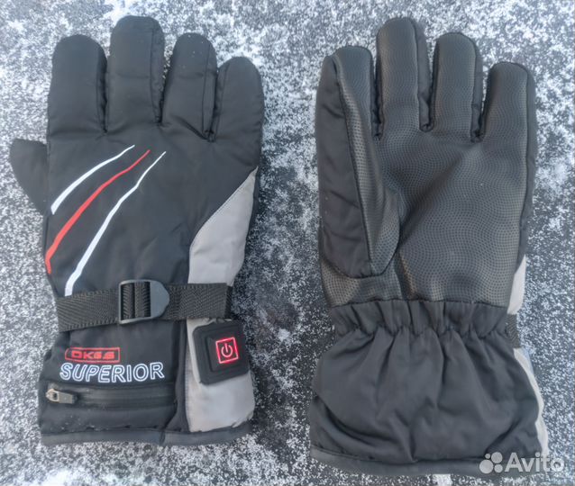 Перчатки с подогревом аккумуляторные 4600 на меху