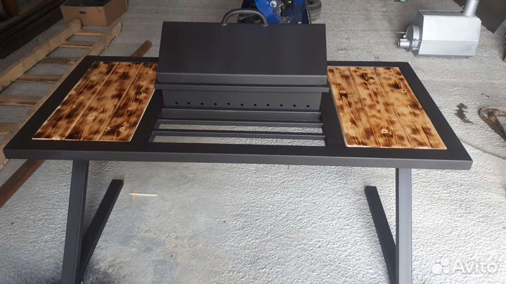 Мангал в стиле лофт