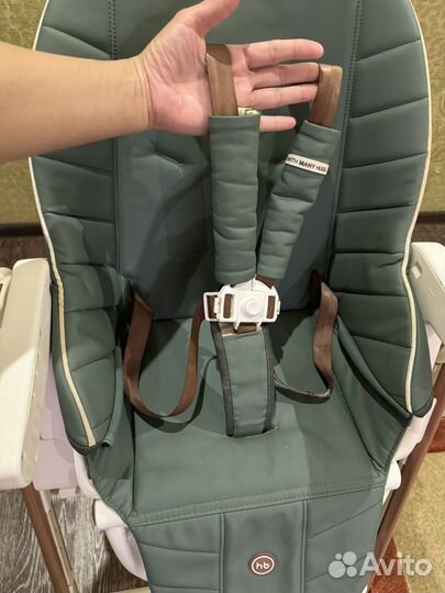 Детский стульчик для кормления happy baby berny v2