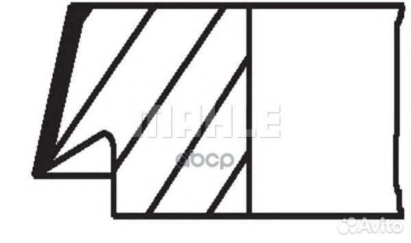 Комплект поршневых колец 01195N1 Mahle/Knecht