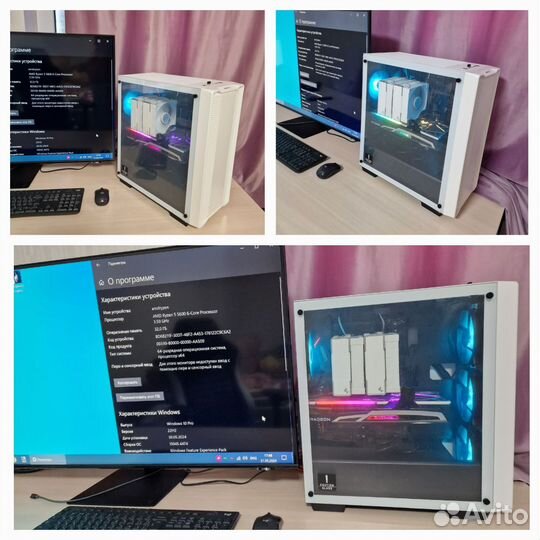 Игровой пк. AMD Ryzen5600\RAM 32GB\RX6700XT 12GB