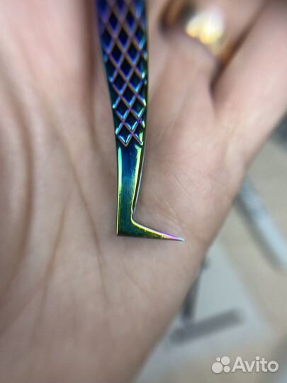 Пинцет для наращивания ресниц