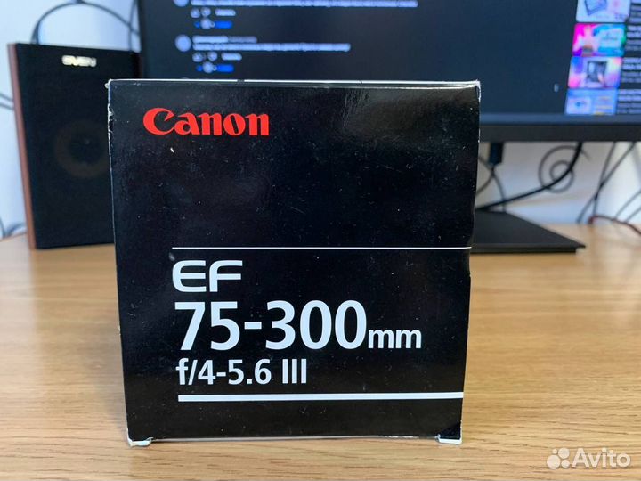 Объектив Объектив Canon EF 75-300mm F4.0-5.6 III