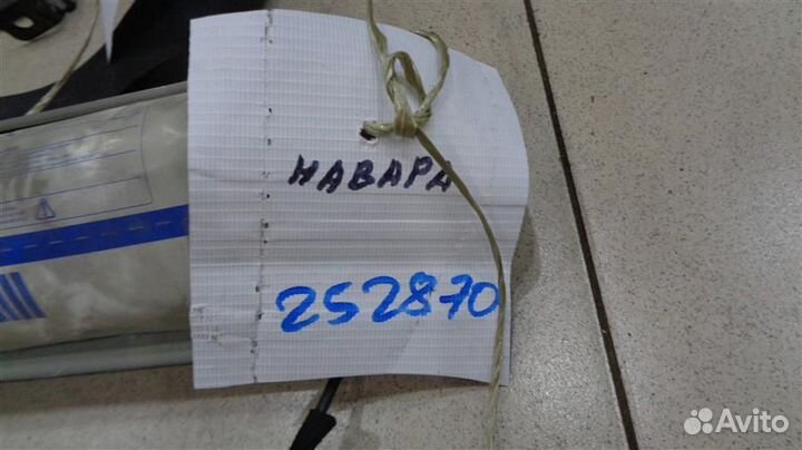 Подушка безопасности пассажирская в торпедо Nissa