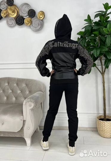 Костюм крылья стразы