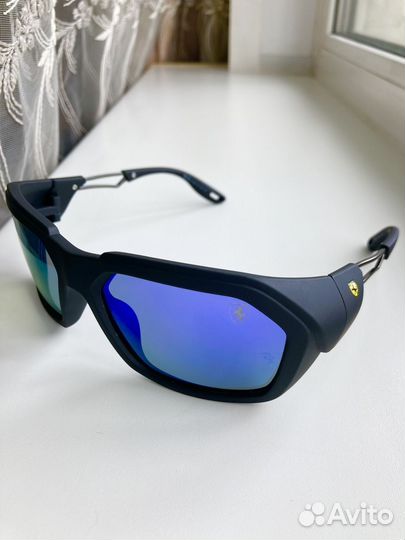 Очки Ray Ban Ferrari матовые поляризационные