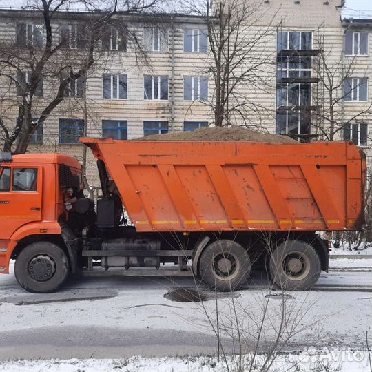 Отсев песок щебень
