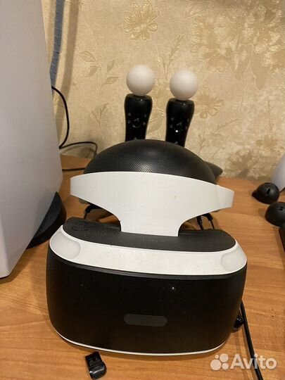 Шлем VR Sony PS (ревизия 1 microUSB)