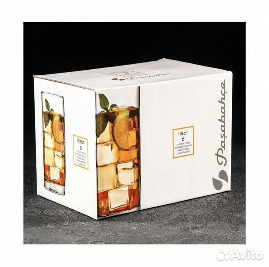 Набор стаканов Pasabahce Hisar, 330 мл, 6 шт