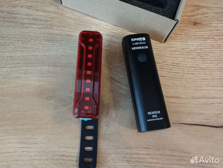 Велофонарь задний и передний Newboler