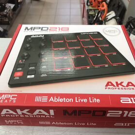 Midi-контроллер akai MPD218