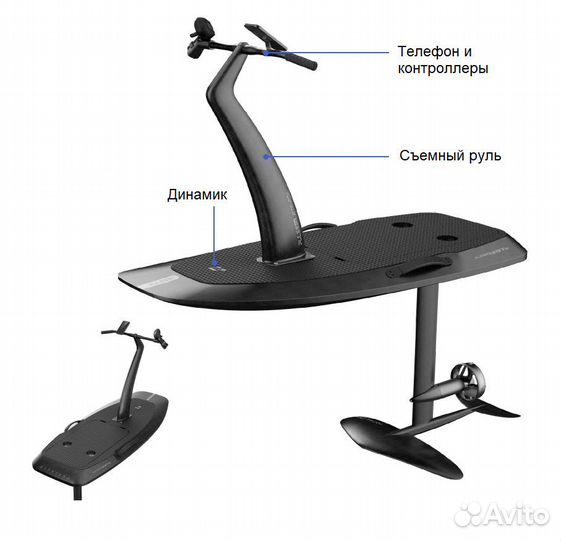 Электрогидрофойо премиум класса Efoil Pulseer