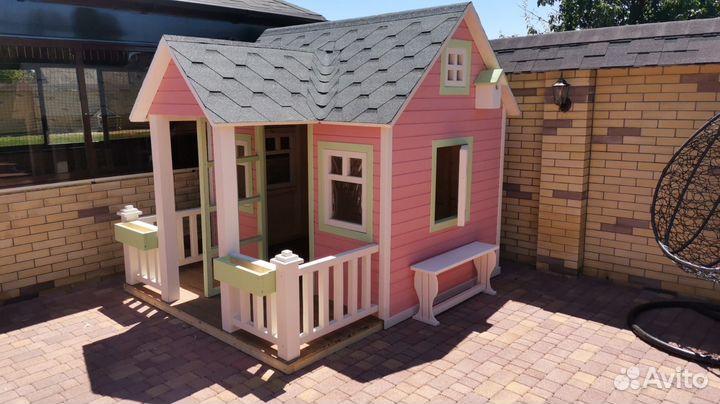 Детский игровой домик для дачи