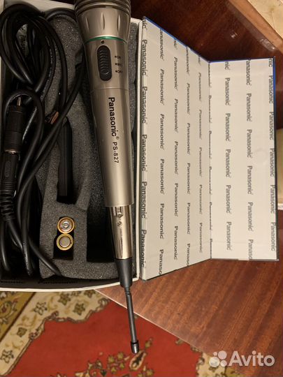 Микрофон беспроводной и проводной новый