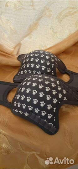 Наколенники новые, защитный шлем детский