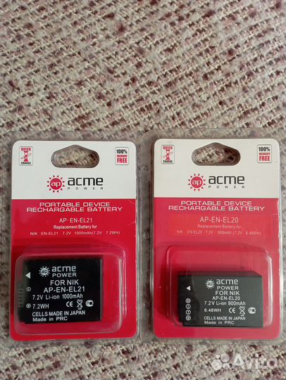 Аккумуляторы для Nikon