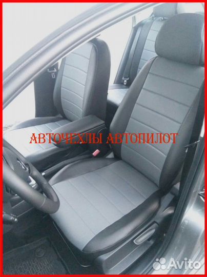 Чехлы Автопилот Volkswagen Polo 1 Hb из экокожи