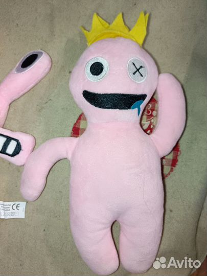 Игрушки мягкие детские новые розовые