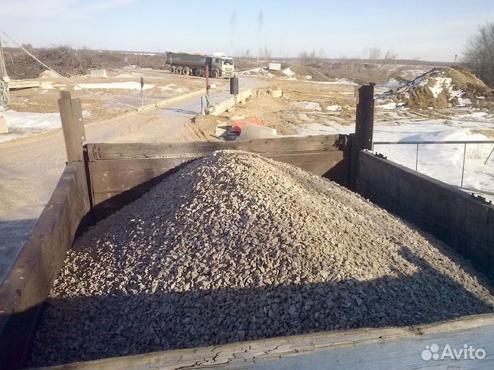 Щебень на отмостку