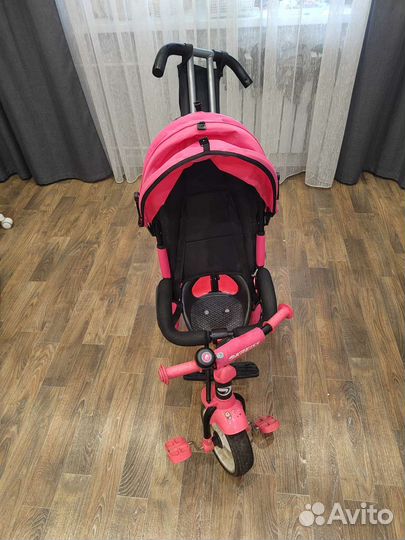 Велосипед с родительской ручкой