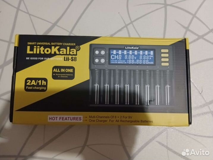 Зарядное устройство liitokala lii s8