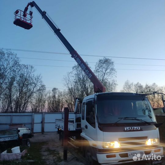 Услуги манипулятора-эвакуатора-автовышки