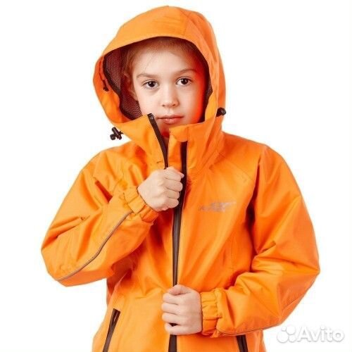 Детский к-т дождевой DF EVO Kids orange 116-122