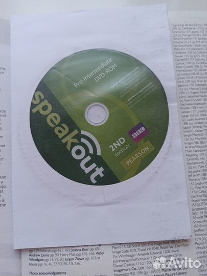 Комплект Pre-intermediate Speak out +CD