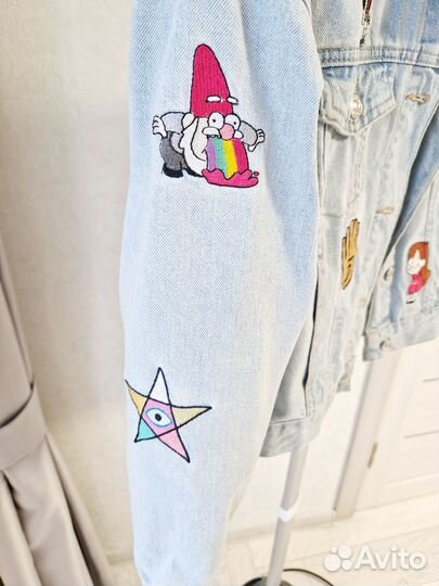Джинсовая куртка для девочки