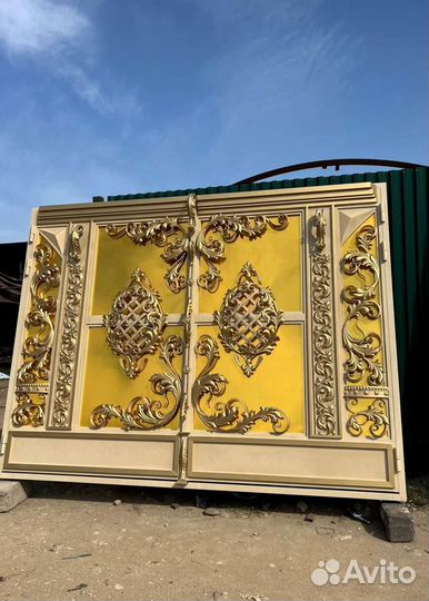 Ворота кованые