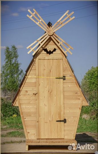 Дачный туалет с установкой ACC340