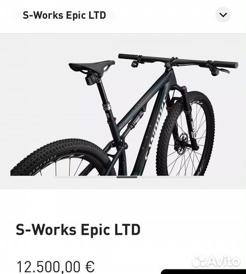 Specialized s works epic LTD 23/24