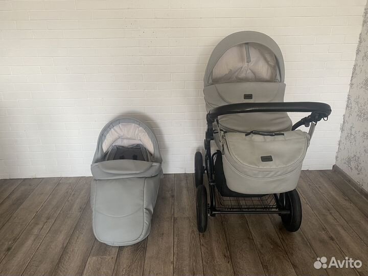 Коляска indigo (экокожа) 2в 1