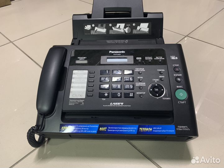 Факс Panasonic KX-FL423