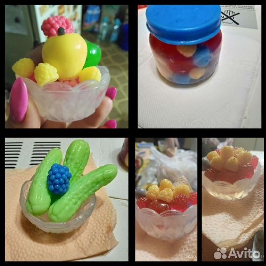 Мыло ручной работы, букеты