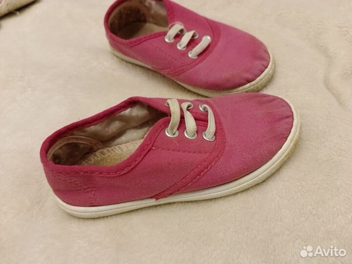 Кеды мокасины 15.5см