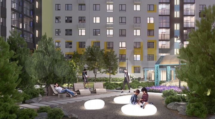 3-к. квартира, 75 м², 2/9 эт.