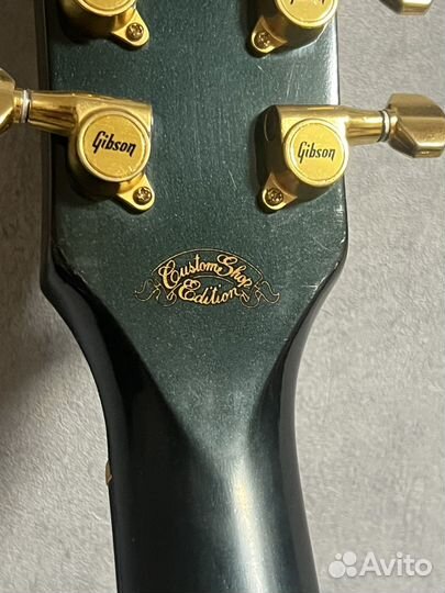 Gibson studio custom shop тёмный изумруд