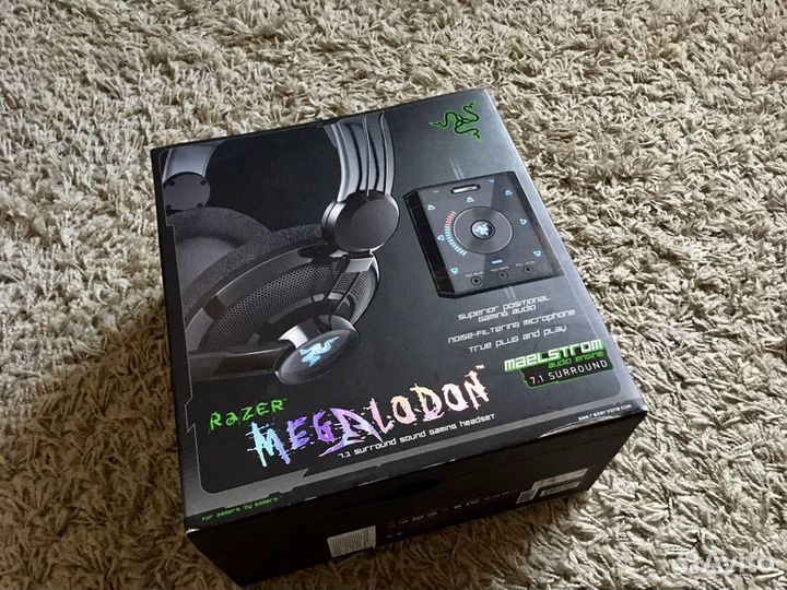 Игровые наушники razer 7.1 для игр и стримов