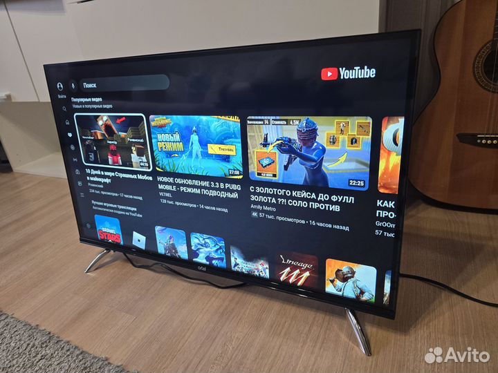 Телевизор SMART TV, 2023г, голосовой ввод