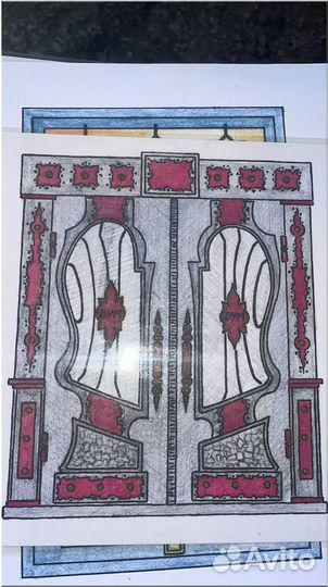 Ворота художественная ковка