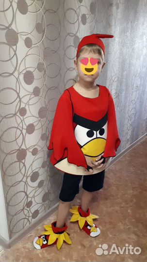 Новогодний костюм Энгри бердз