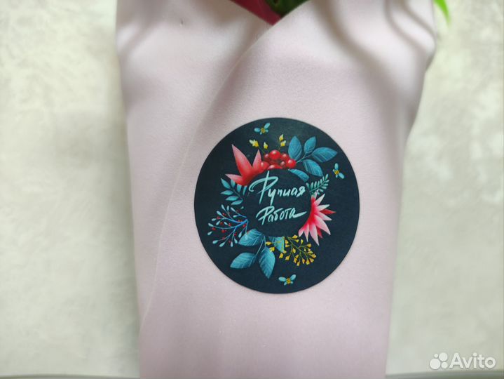 Тюльпаны на 8 марта ручной работы