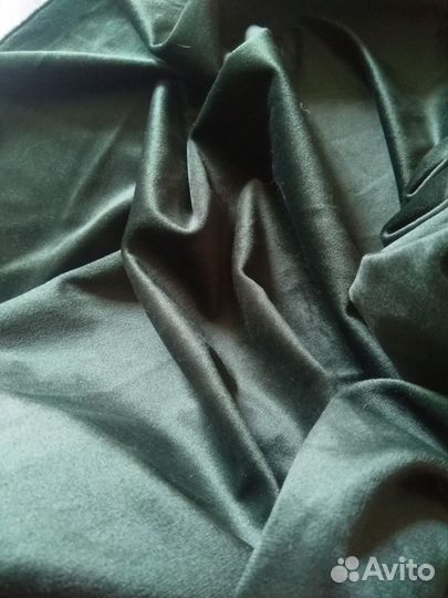 Отрез ткани бархат